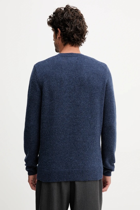 Barbour sweter wełniany MKN1666 granatowy AW25