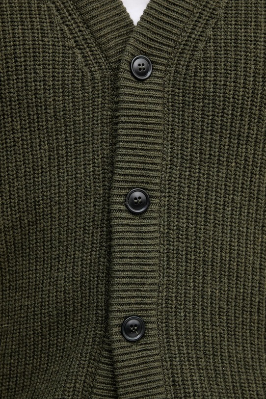 Barbour kardigan z wełną MAINLAND MKN1676
