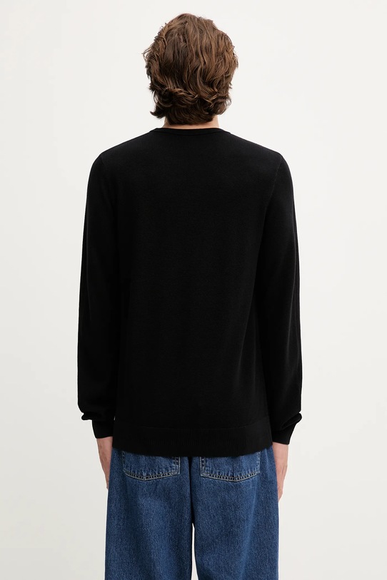 Odzież Fred Perry sweter bawełniany K1309 czarny