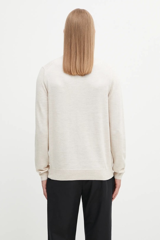 Odzież Fred Perry sweter z wełną K9601 beżowy