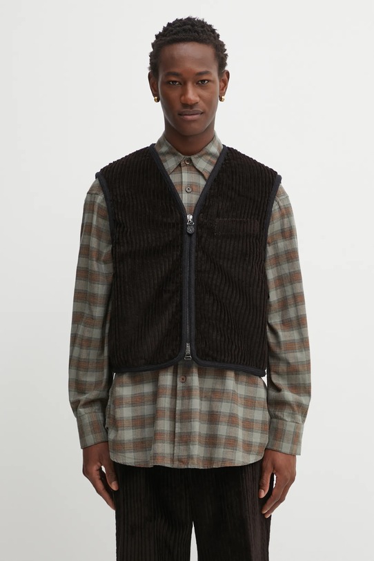 Безрукавка Our Legacy без капюшона коричневый M4251TP