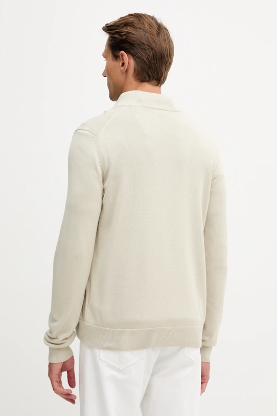 Îmbrăcăminte Aeronautica Militare cardigan din bumbac MA1580UL00506 bej