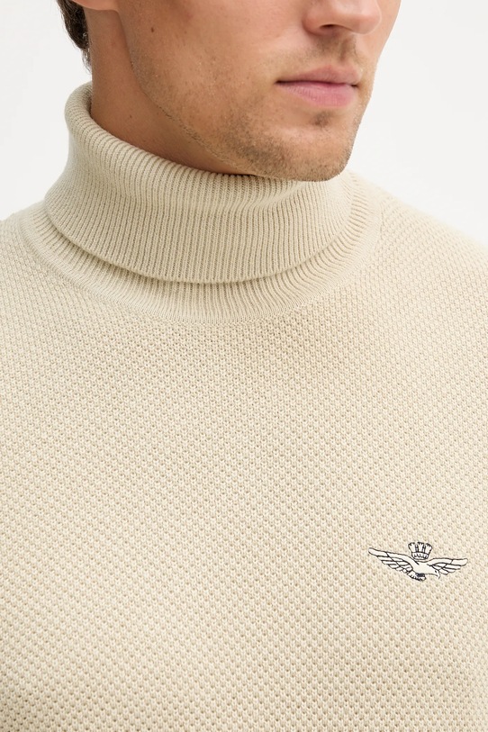 Aeronautica Militare maglione in lana MA1583UL00903 beige