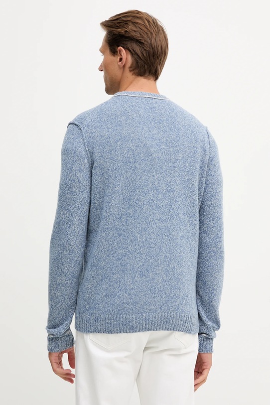 Ρούχα Μάλλινη μπλουζα Aeronautica Militare MA1608UL00924 μπλε