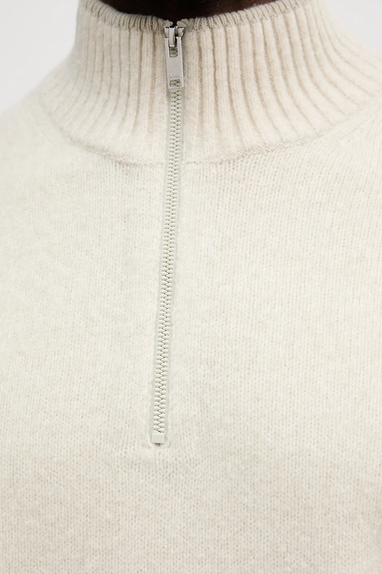 BOSS Orange sweter 50548669 beżowy