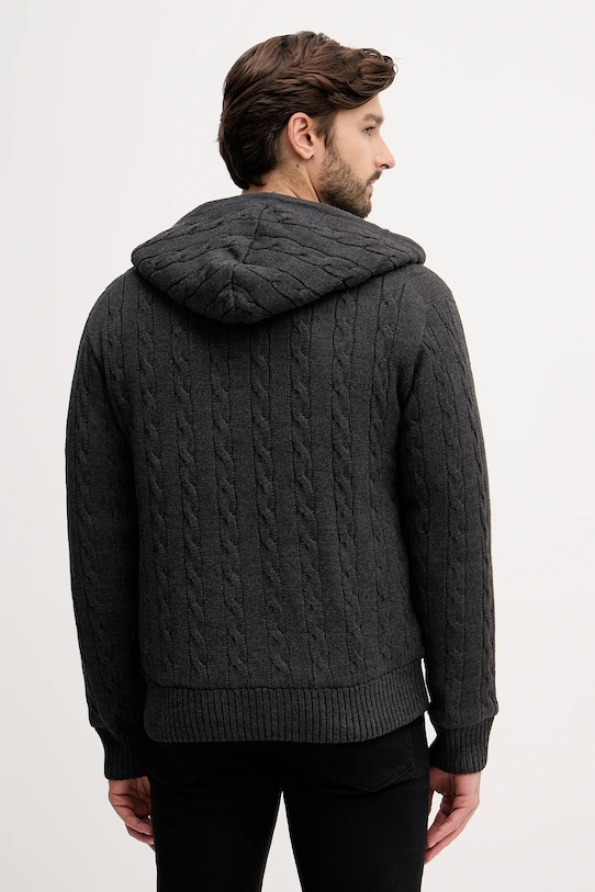 Odzież BOSS Orange sweter 50548679 szary