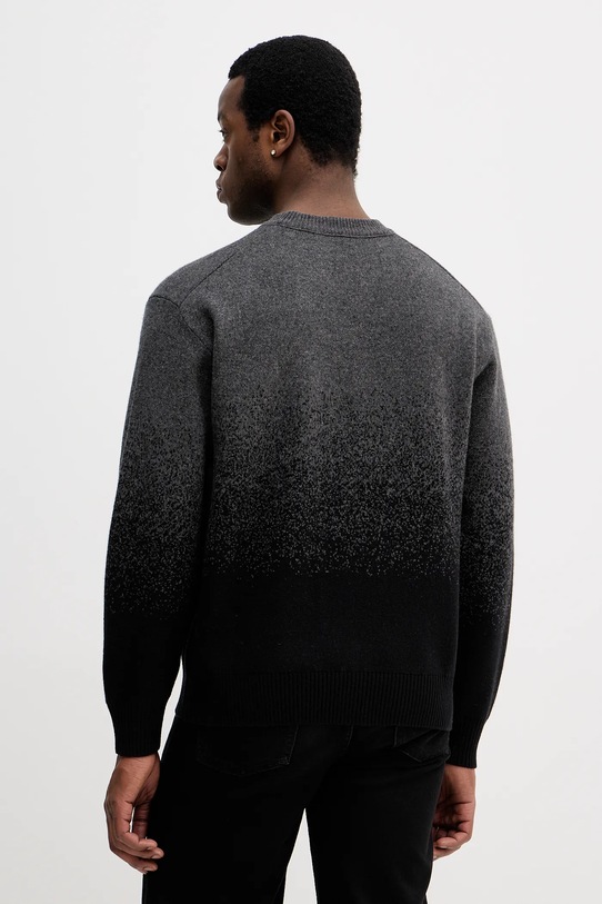 Odzież BOSS Orange sweter wełniany 50548701 szary