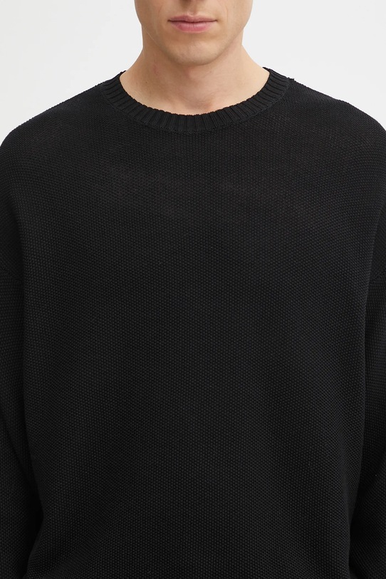 Свитер с шелком Visvim jumbo sb knit чёрный 125105012003