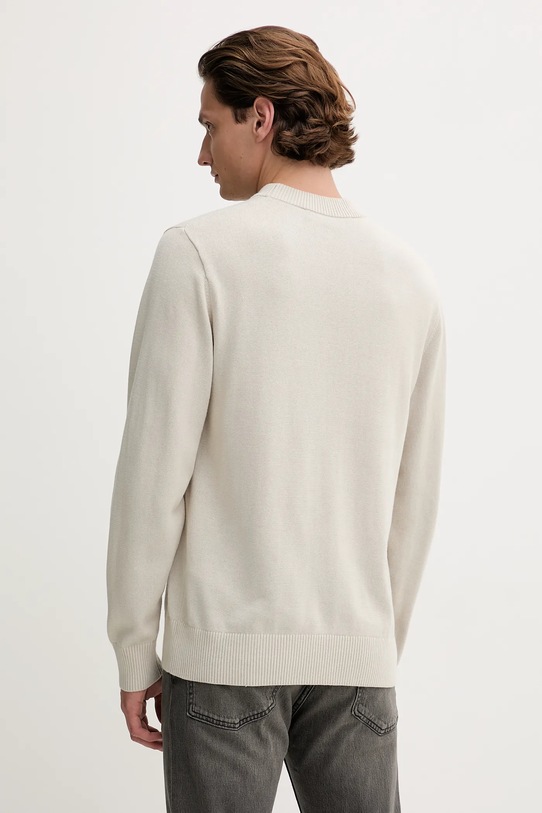 Odzież Karl Lagerfeld Jeans sweter bawełniany A4M18033 beżowy