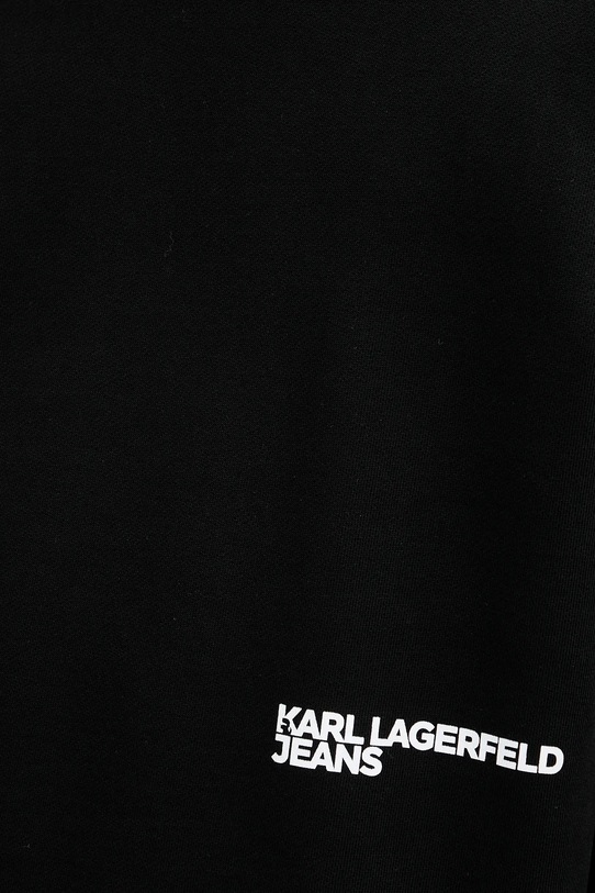 Bavlněná mikina Karl Lagerfeld Jeans A4M20026 černá