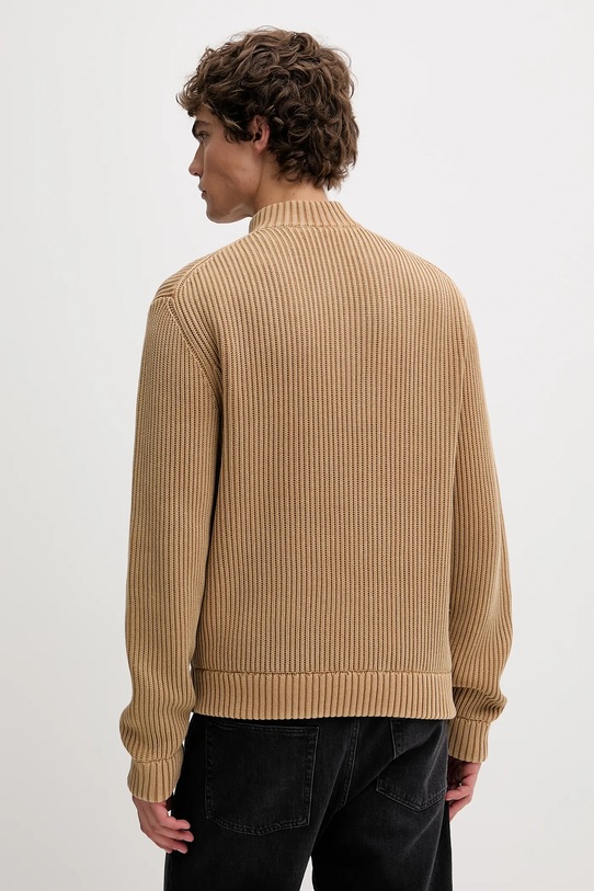 Odzież Karl Lagerfeld Jeans sweter bawełniany A4M18034 beżowy