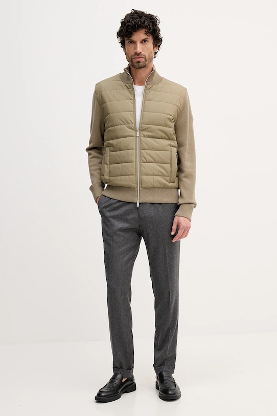 BOSS kurtka 50549991 zielony AW25