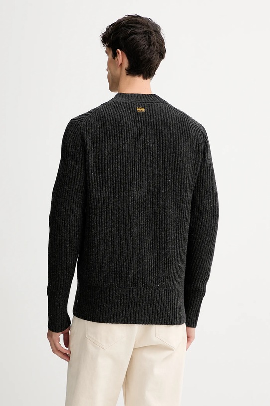 Odzież G-Star kardigan z dodatkiem wełny D26779.E212 szary