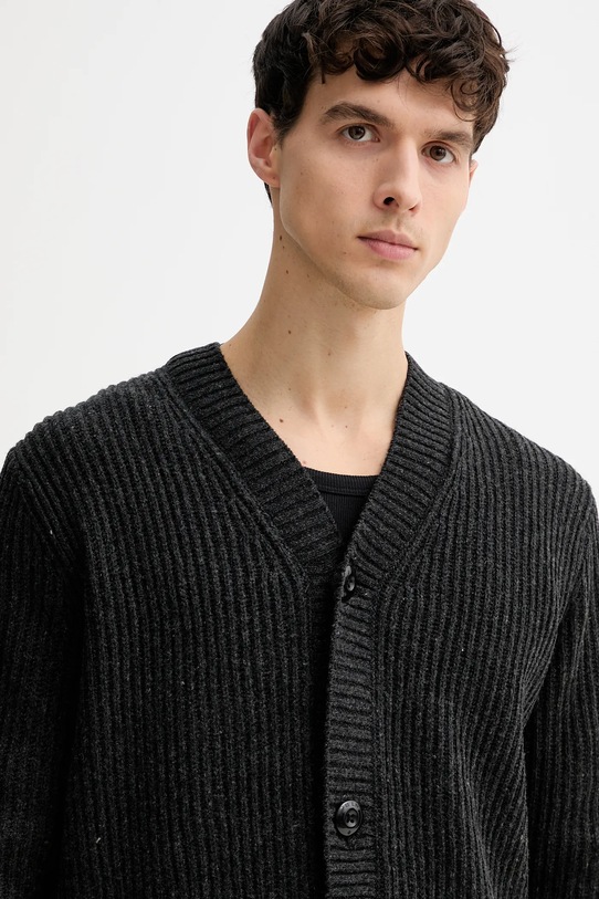 G-Star kardigan z dodatkiem wełny szary D26779.E212