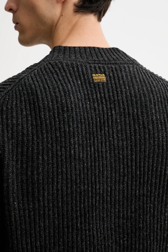 G-Star kardigan z dodatkiem wełny D26779.E212 szary