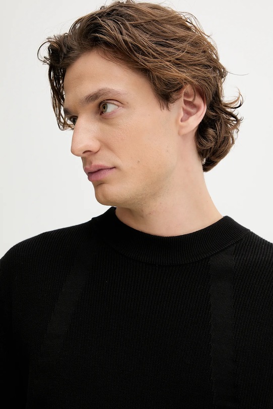 Бавовняний светр G-Star чорний D26781.C868