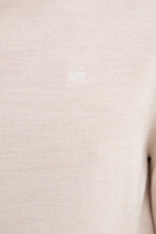 Vlnený sveter G-Star 0 D27706.B692 béžová