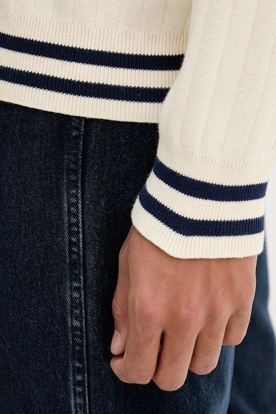 Kaotiko pulover de bumbac AR013.01.E002 bej