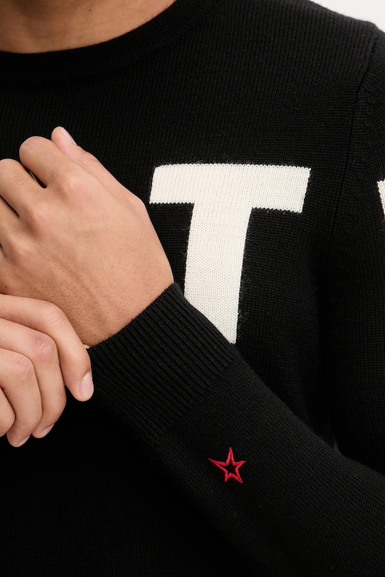 Perfect Moment sweter wełniany Piste M1000283 czarny