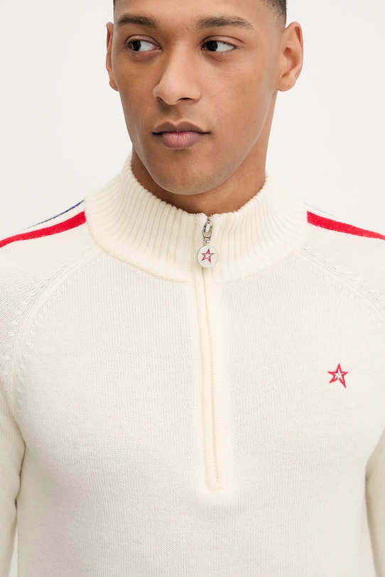 Perfect Moment sweter wełniany La Tour beżowy M1000449