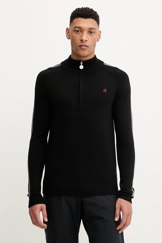 Perfect Moment sweter wełniany La Tour wełna czarny M1000449