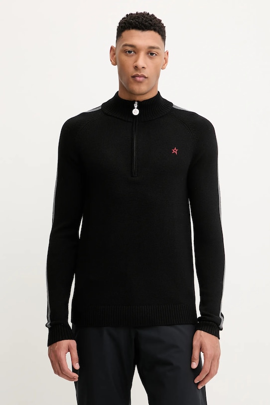 Perfect Moment sweter wełniany La Tour wełna czarny M1000449