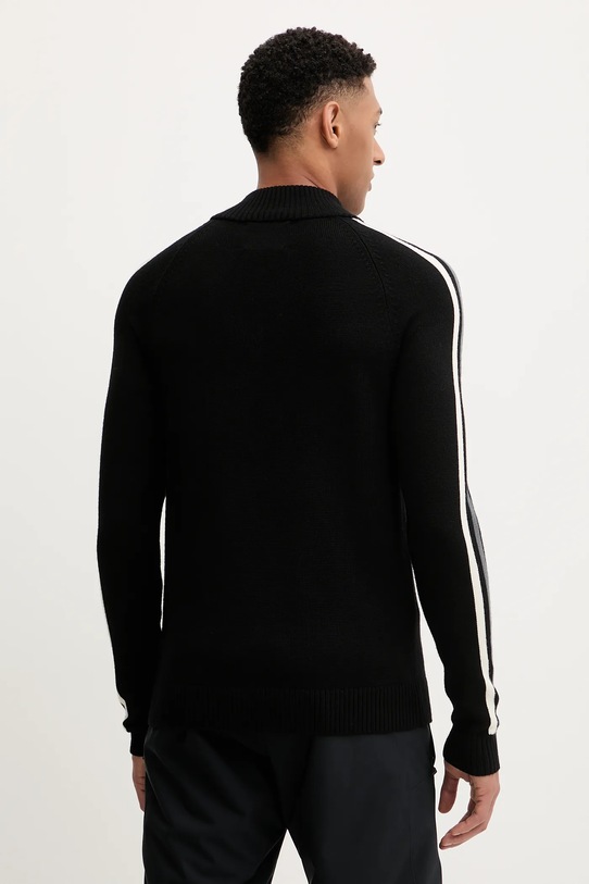 Odzież Perfect Moment sweter wełniany La Tour M1000449 czarny