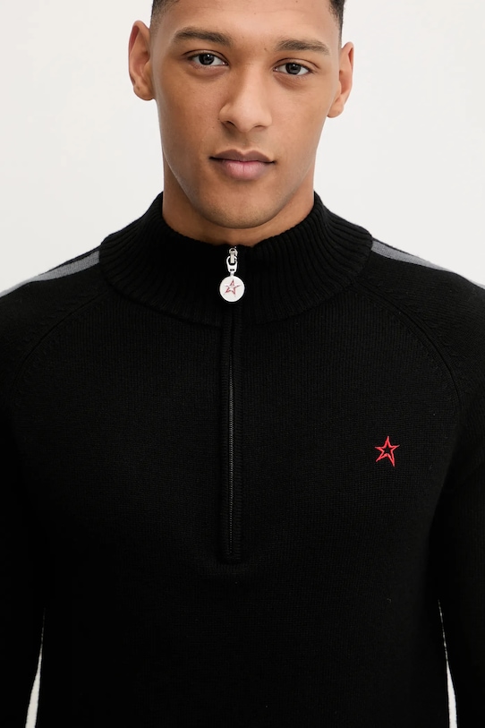 Perfect Moment sweter wełniany La Tour czarny M1000449