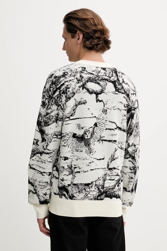 Ρούχα Ζακέτα με προσθήκη μαλλιού HUGO 50546872 λευκό