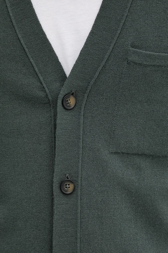 Marc O'Polo kardigan wełniany 529506361042 zielony