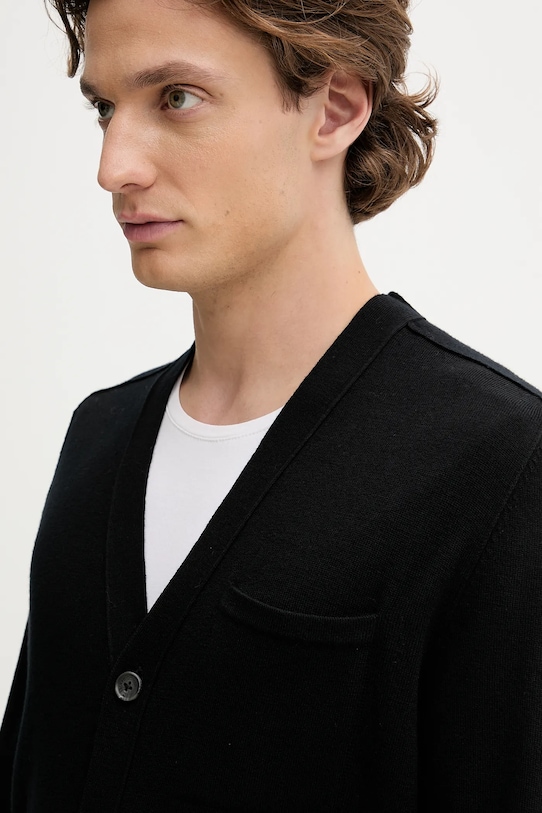 Vlnený kardigán Marc O'Polo čierna 529506361042