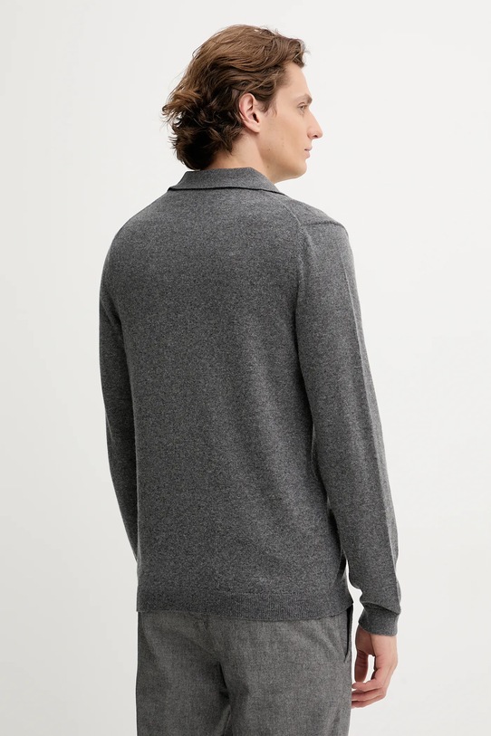 Odzież Marc O'Polo sweter z dodatkiem wełny 529514460150 szary