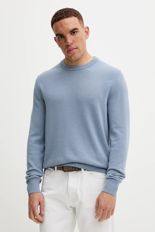 Светр із додаванням вовни Marc O'Polo тонкий блакитний 529514460504