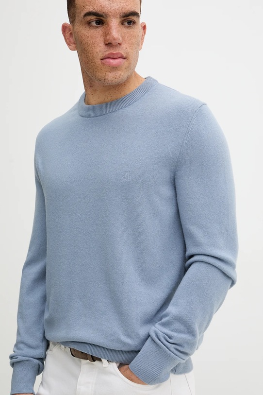 Светр із додаванням вовни Marc O'Polo блакитний 529514460504