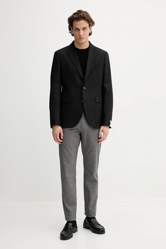 Свитер с добавлением шерсти Marc O'Polo 529514460504 чёрный AW25
