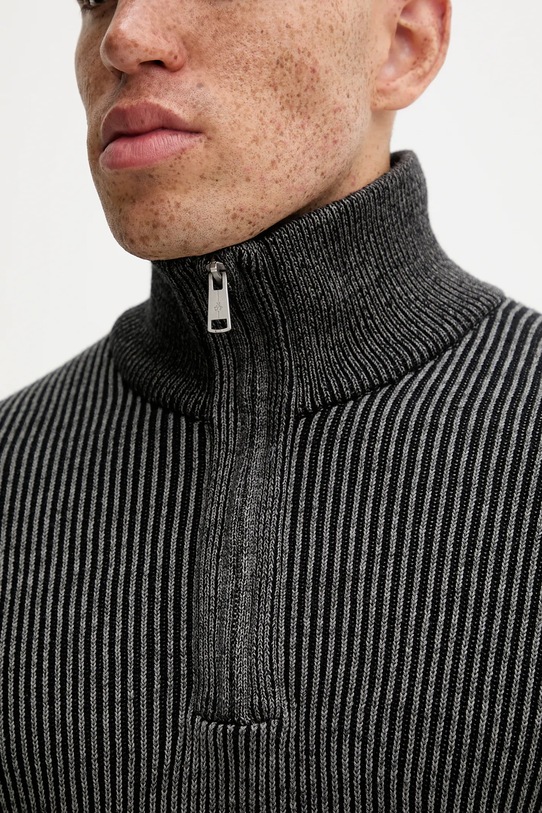 Marc O'Polo sweter z dodatkiem wełny M29507960118 szary