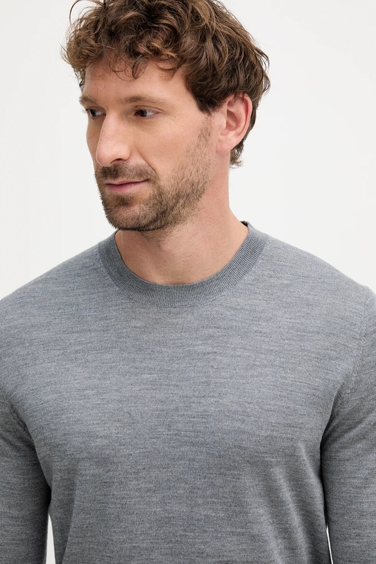 Шерстяной свитер Liu Jo серый QXX068.MA27P