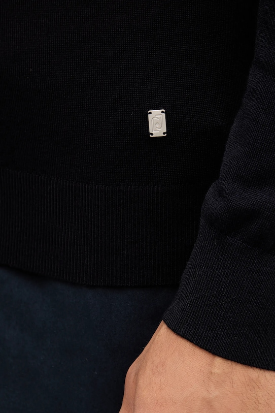 Вовняний светр Liu Jo QXX072.MA27P темно-синій