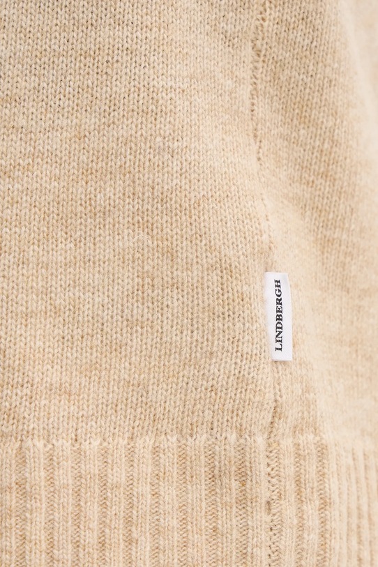 Lindbergh sweter z dodatkiem wełny 30.800220 beżowy