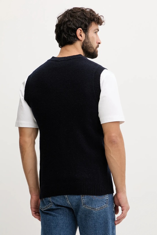 Oblečenie Vesta s prímesou vlny Lindbergh 30.800221 tmavomodrá