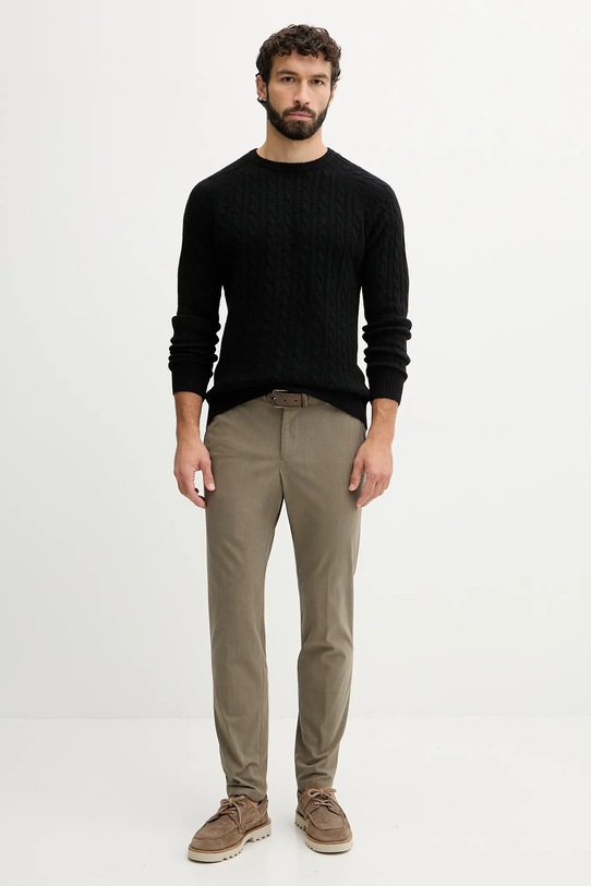 Pulover s dodatkom vune Lindbergh 30.800227 crna AW25