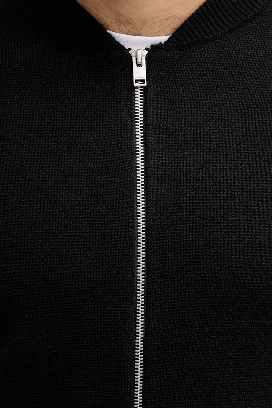 Lindbergh kardigan z dodatkiem wełny 30.825045 czarny