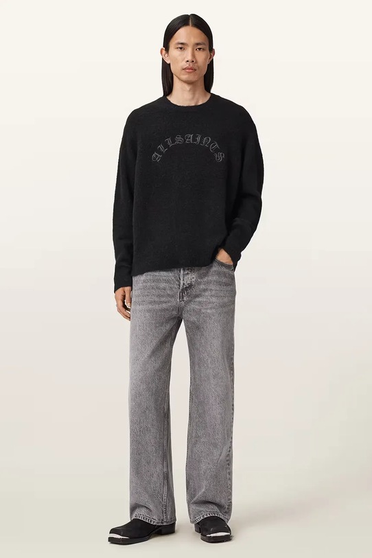 Πουλόβερ με προσθήκη αλπακά AllSaints CURV M020KD