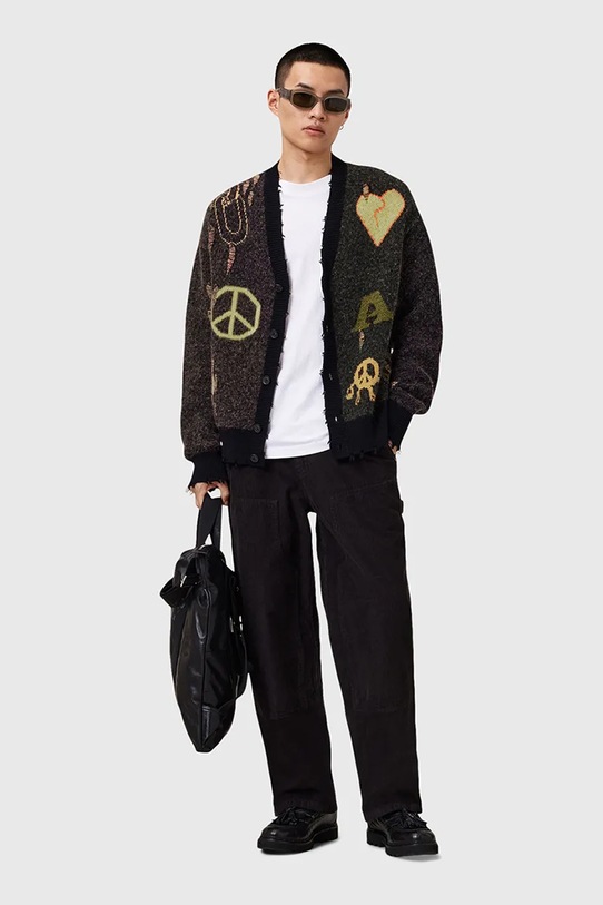Ζακέτα με προσθήκη μαλλιού AllSaints EMOTIVE M014KD
