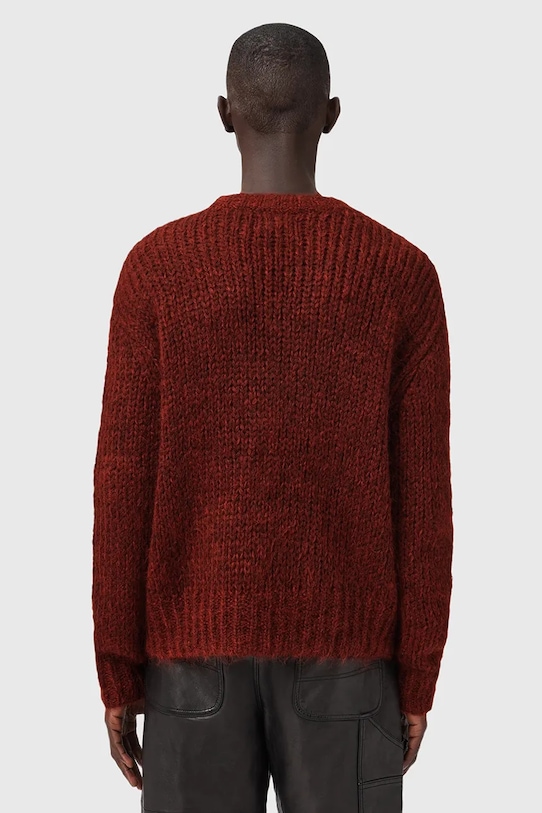 Одяг Светр із додаванням вовни AllSaints MYLES M050KD помаранчевий