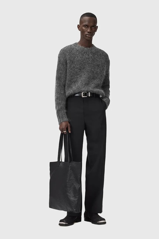 AllSaints sweter z dodatkiem wełny MYLES M050KD