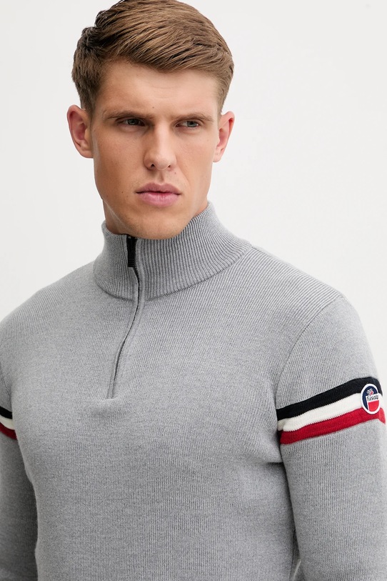 Шерстяной свитер Fusalp Wengen IV серый A2126