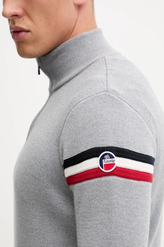 Шерстяной свитер Fusalp Wengen IV A2126 серый