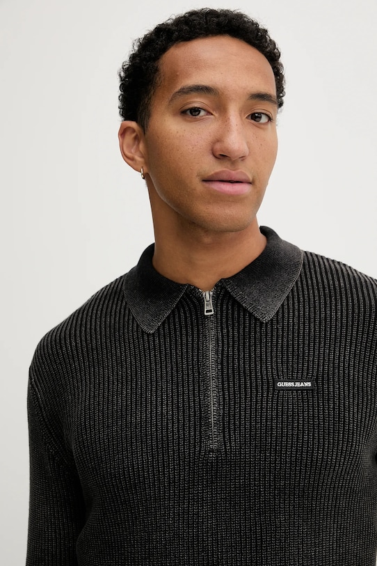 Bavlnený sveter Guess Jeans sivá M5BR05.Z3HM1