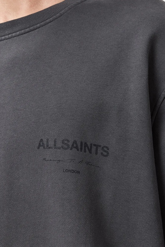 AllSaints felpa in cotone FUTURE grigio M001ND
